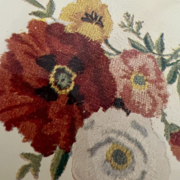 Vintage Antique Old Beauty Powder Mirror Makeup Compact Floral Ornate Design - Picture 5 of 6